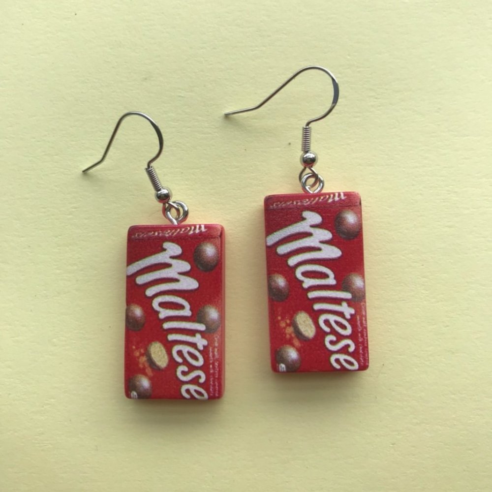 Maltese Earrings